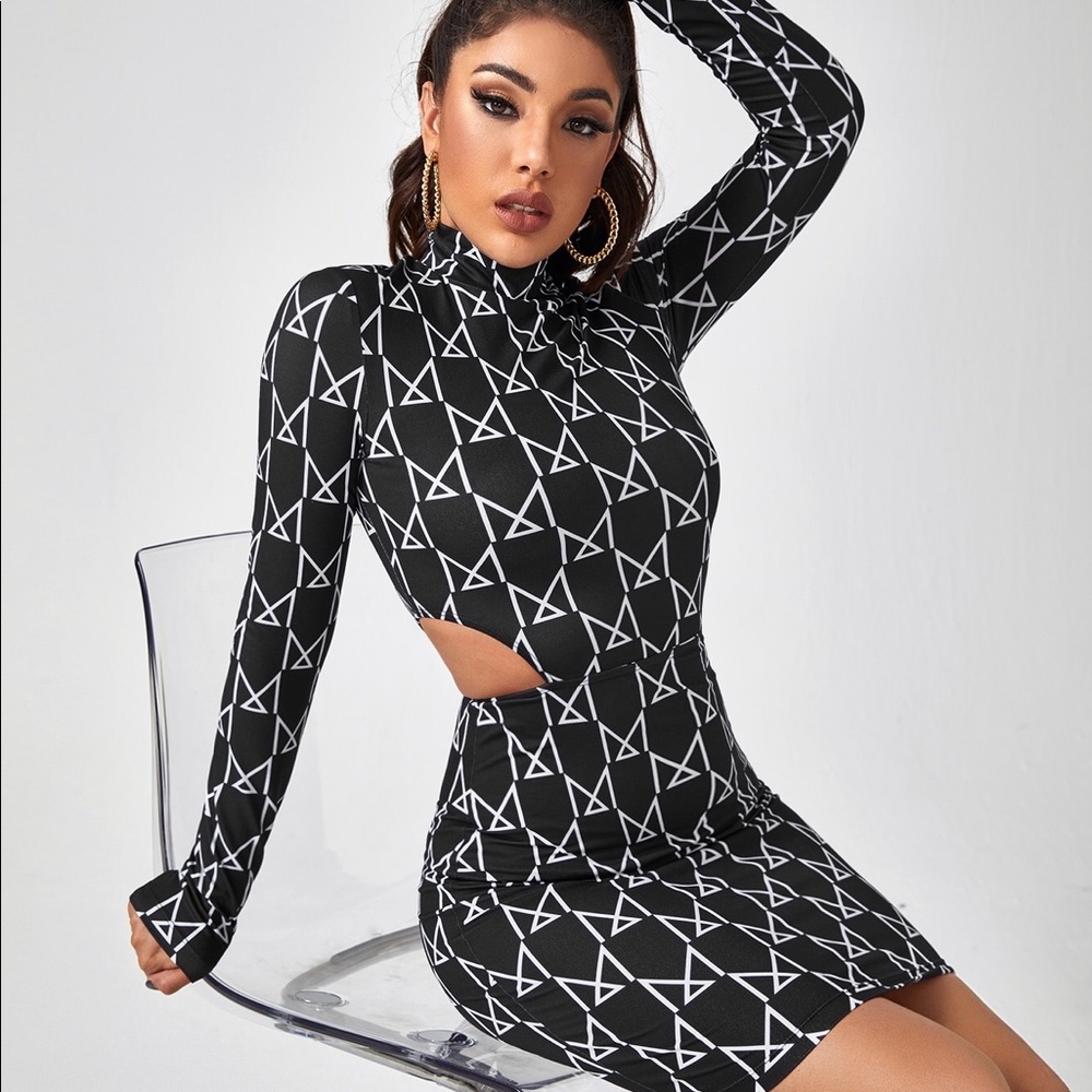 Sexy open sides dress size small Brand new